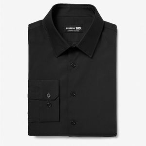 Express Extra Slim Solid Stretch 1MX Dress Shirt